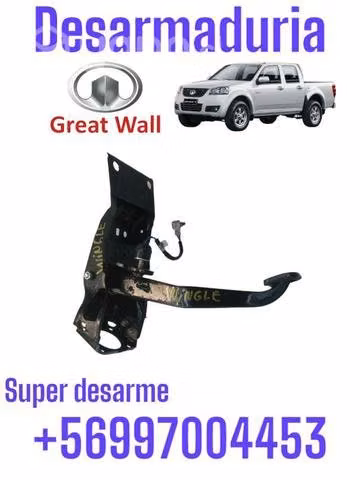 Pedales Great wall desamaduria