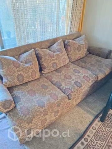 Juego de sillon antiguo
