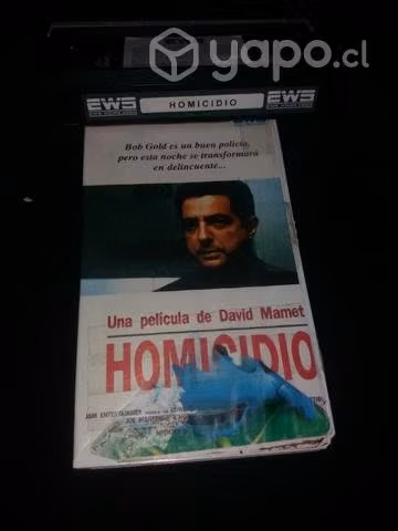 Película Homicidio vhs