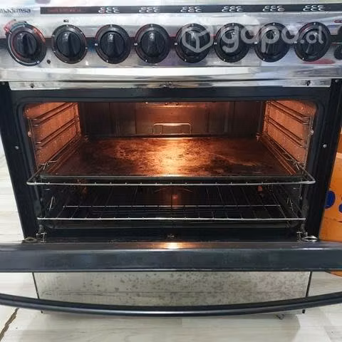Cocina 6 platos Mademsa con cilindro de gas 15kg