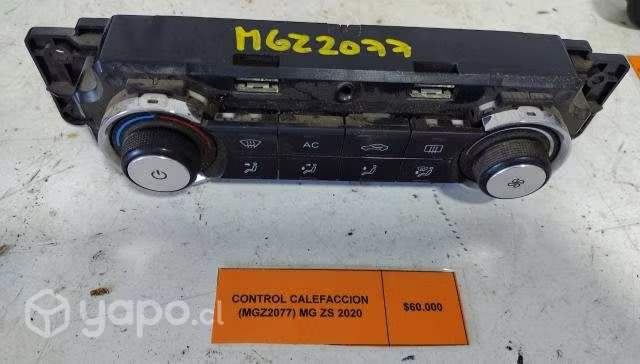 Control Calefaccion (MGZ2077) MG ZS 2020