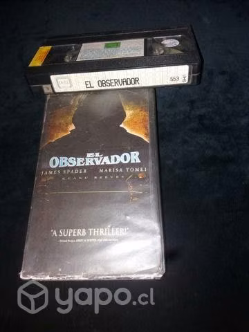 Película El observador vhs