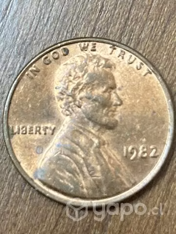 Centavo dólar año 1982