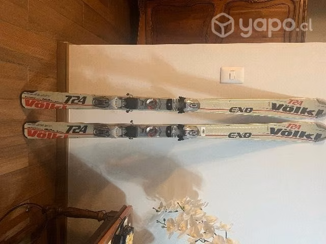 Ski + botas usadas