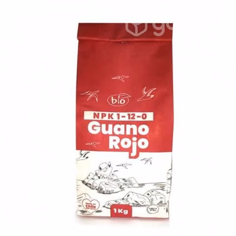 Guano rojo para plantas
