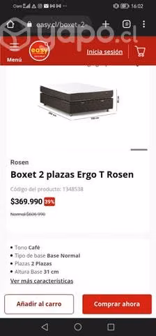 Cama baul usada