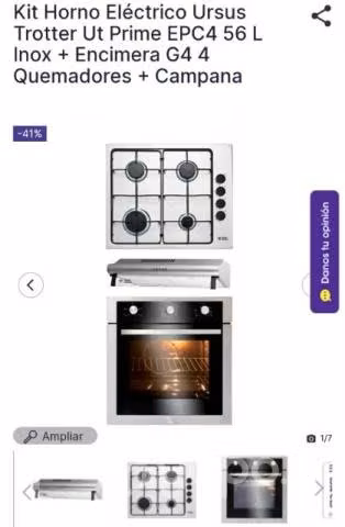Kit horno eléctrico Ursus Trotter