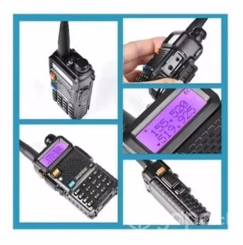 Radio Walkie Talkie Digital Baofeng Uv-5r Triband