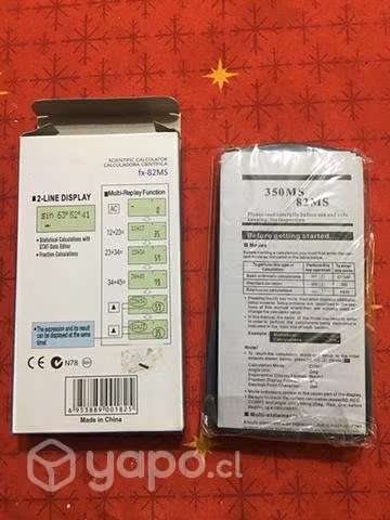 Calculadora Científica FX-82MS