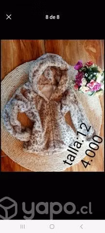 Chaqueta para niña talla 12