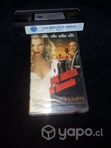 Película Los ángeles al desnudo vhs