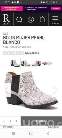 Botin caterpillar pearl nuevo - Imagen 5