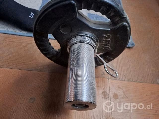 Barra Olimpica z + discos 2,5 KG