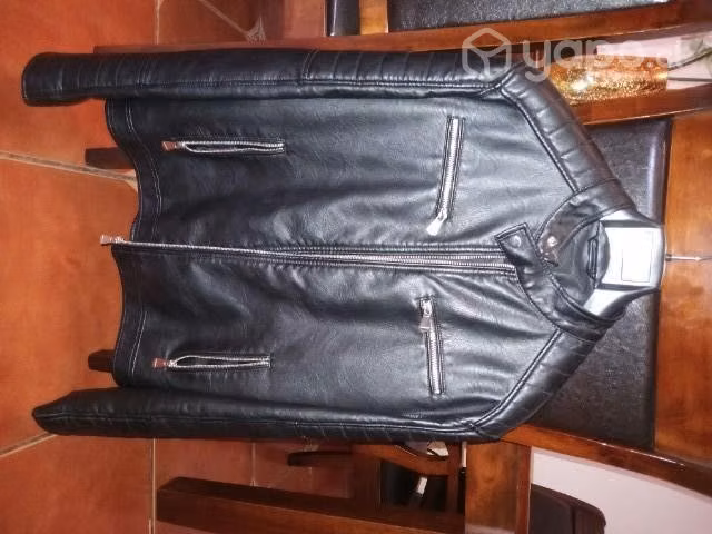 Parka de cuero