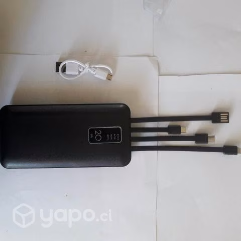 PowerBank Batería Externa para celulares 20000 Mah