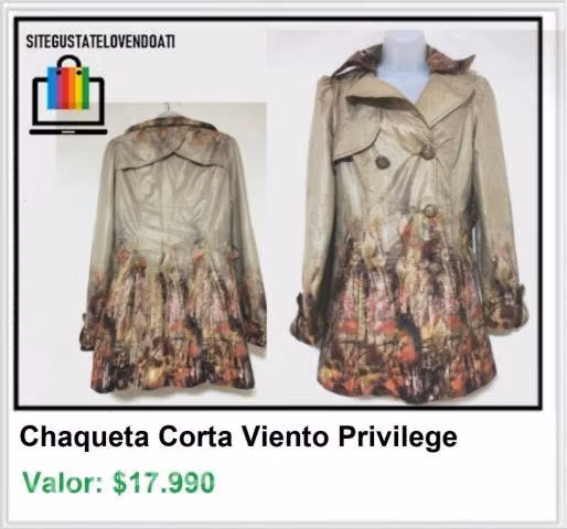 Chaqueta Corta Viento Privilege