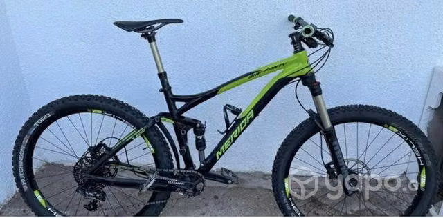 Bicicleta Merida doble suspensión impecable - Imagen 3