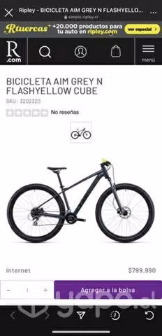 Bicicleta mtb nueva