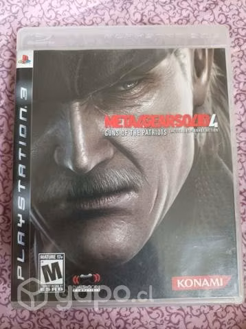 Metal gear solid 4 guns of the patriots ps3
