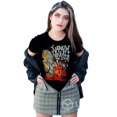 POLERA HC NAPALM DEATH // Lucy Rock