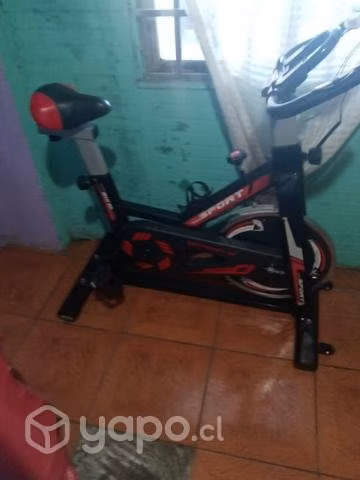 Bicicleta estática poco uso reloj funcionando