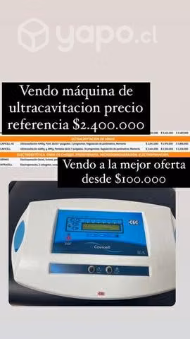 Máquina cavitacion estética