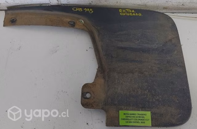 Bota Barro Trasero Derecho (CHB195 ) Chevrolet Col