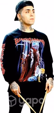 Polera black sabbath manga larga // lucy rock
