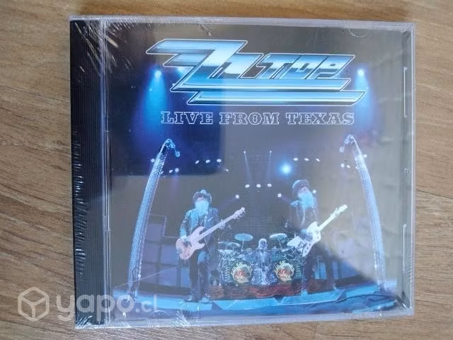 Cd Zz Top - Live from Texas - sellado