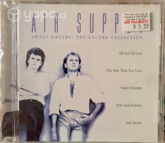 Air Supply The Encoré Collection CD.