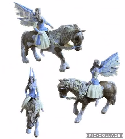Elfa y caballo Marca Schleich