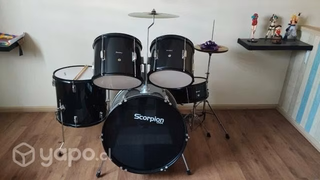 Batería acústica scorpions