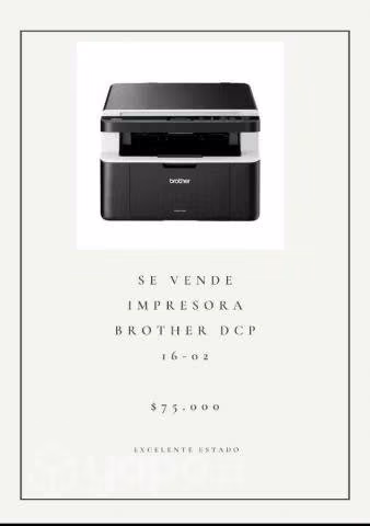 Impresora brother modelo dcp 16-02