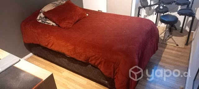 Cama baúl 1,5 plaza Rosen