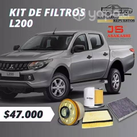 Kit de filtros Mitsubishi L200