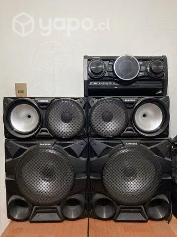 Equipo de música Samsung parlante bass boost