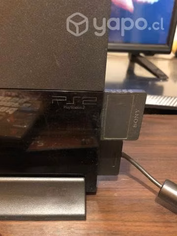 PS2 usada y funcionando + 2 juegos originales