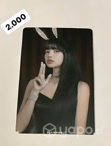 Llavero de Blackpink y lomocards