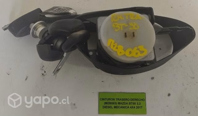 Cinturon Trasero Derecho (MZB063) Mazda BT50 2.2