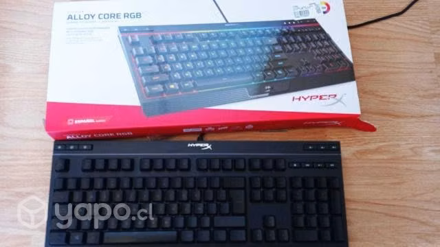 Teclado gamer HyperX Alloy Core rgb - Imagen 3