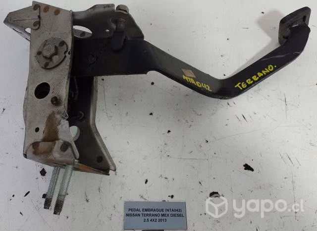Pedal Embrague (NTA042) Nissan Terrano Mex Diesel