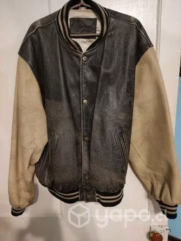 Chaqueta 100 % cuero talla XL