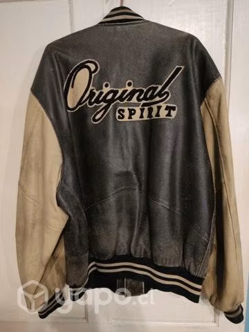 Chaqueta 100 % cuero talla XL