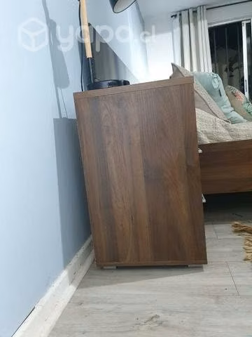 Cama dos plazas + veladores + colchón - Imagen 3