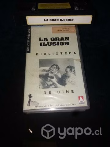 Película La gran ilusión vhs