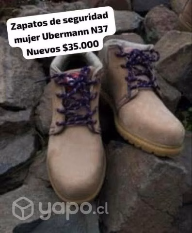Zapatos de seguridad mujer Ubermann N37