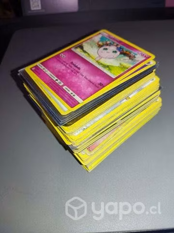 Cartas Pokémon 100pesos cada und