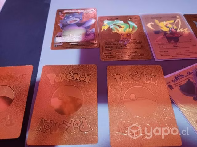 Cartas Pokémon 100pesos cada und