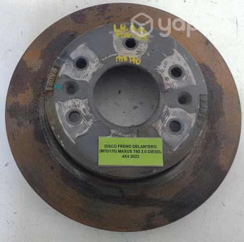 Disco Freno Delantero (MTD170) Maxus T60 2.0 Diese