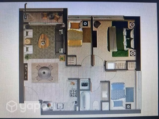 Departamento a pasos del metro ecuador - Imagen 3